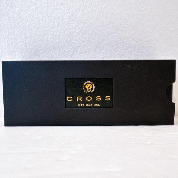 ❌SOLD❌ A.T. Cross Company ATX Basalt Black Ballpoint Pen 882-3 NEW Retail: $85 - Picture 6 of 11